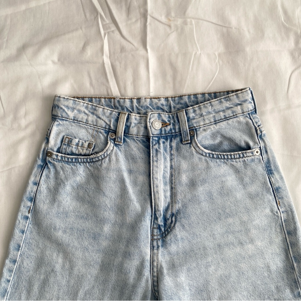 &Denim Loose Mom Jeans